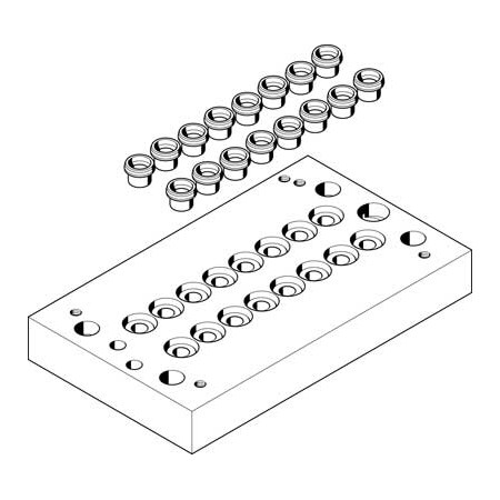 Festo Multi-Pin Plug CPV18-VI-P8-1/4 CPV18-VI-P8-1/4